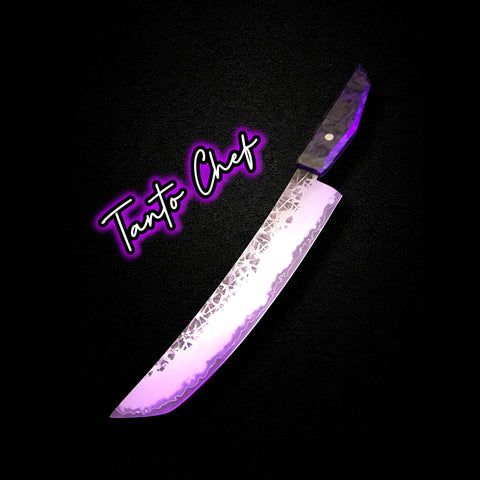8" Carbon Tanto Chef